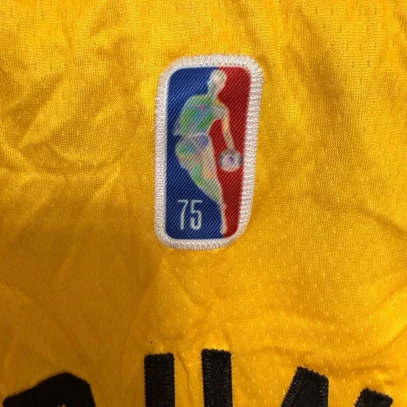 Nike Yellow Jersey with Red Hawk Design - Picture 4 of 5